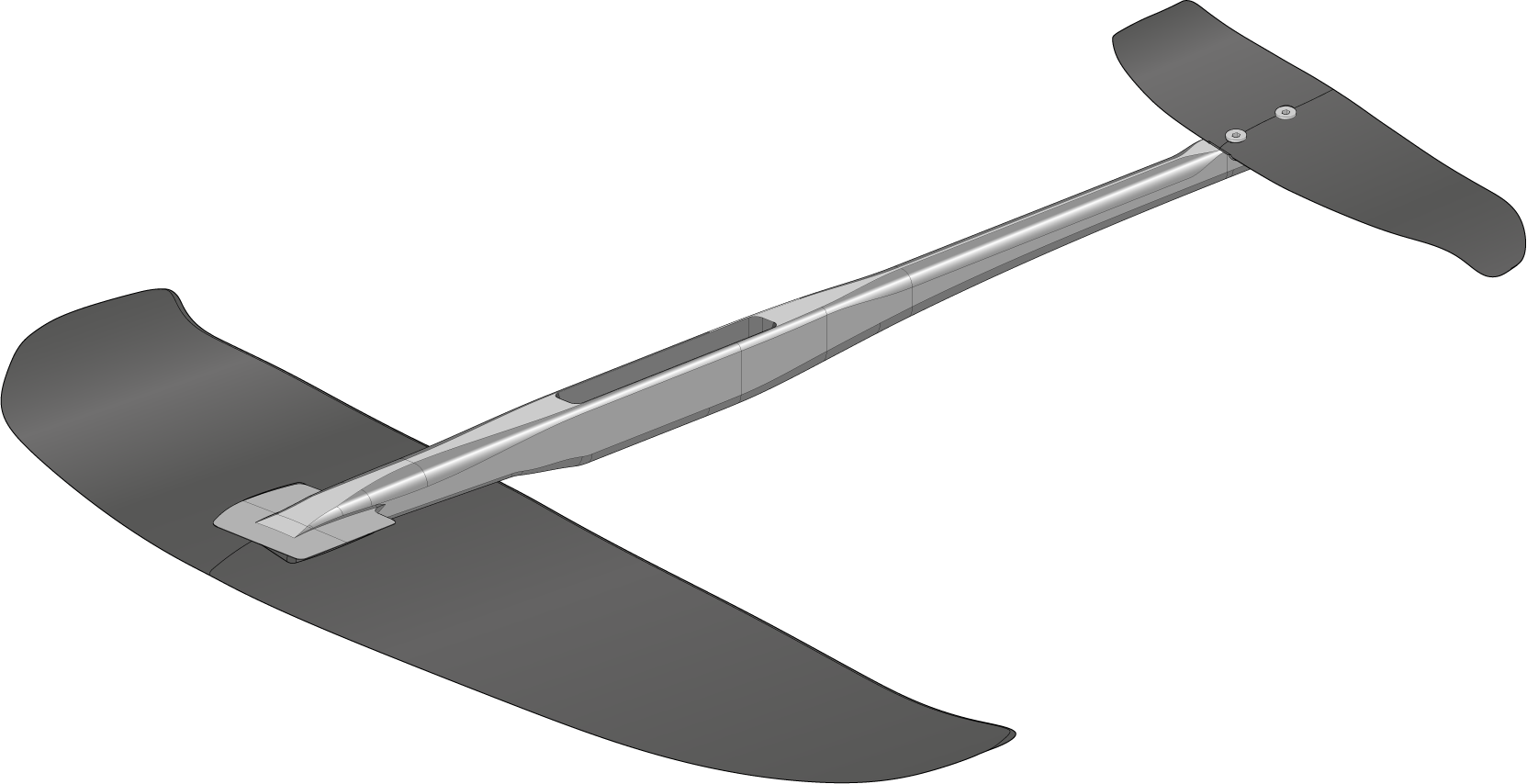 Plume hydrofoil