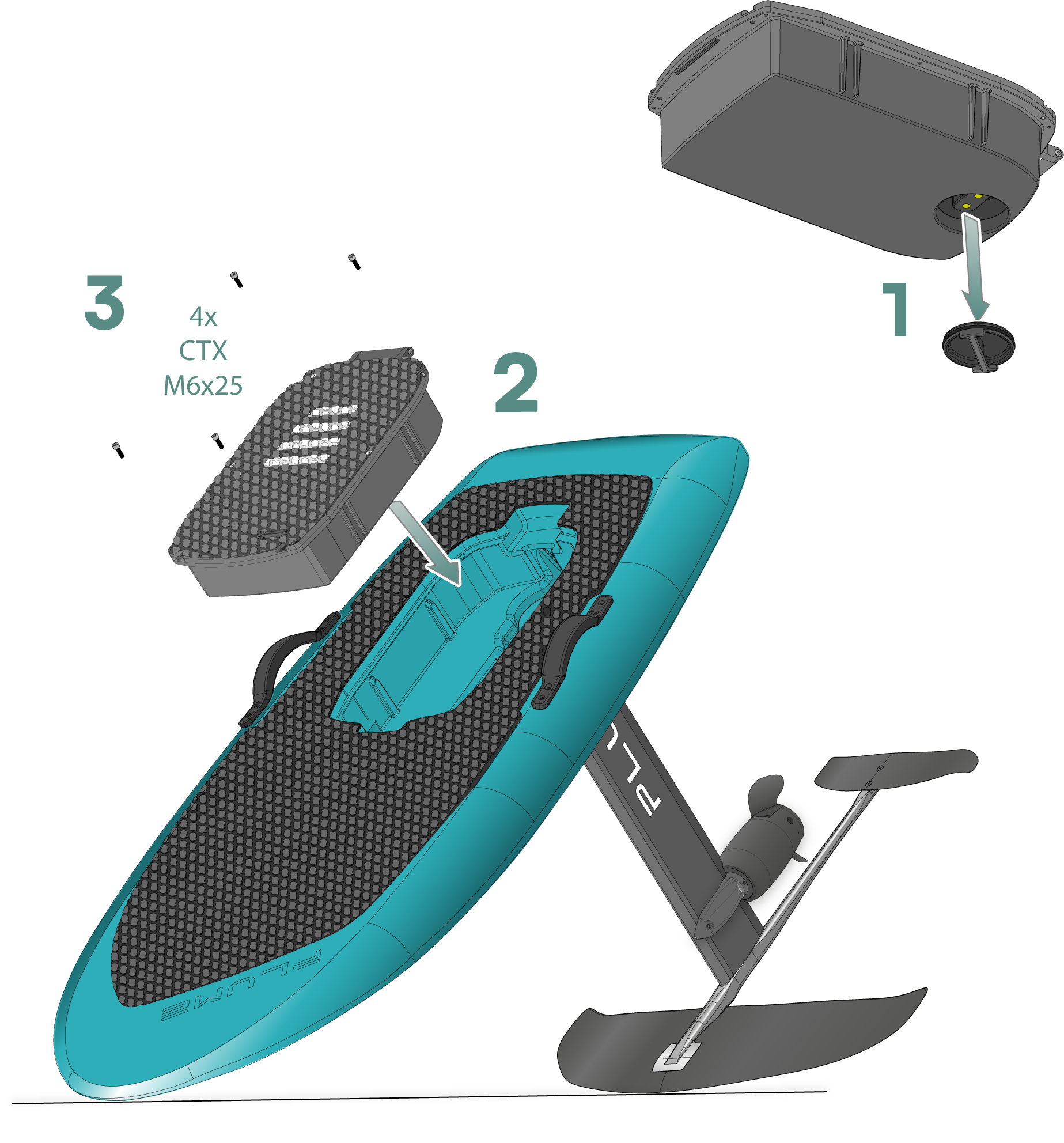 Installing the battery