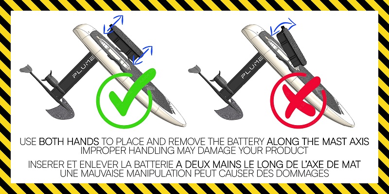 Battery insertion & removal